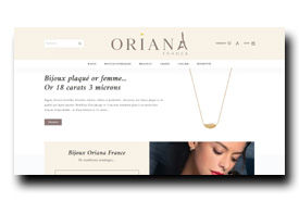 screenshot de orianafrance.com