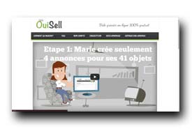 screenshot de www.ouisell.fr