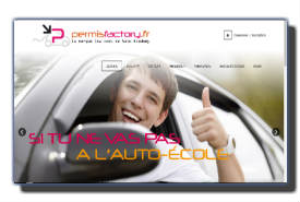 screenshot de www.permisfactory.fr