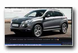 screenshot de www.peugeot4008.fr