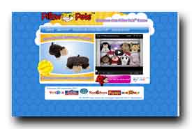 screenshot de www.pillowpets.fr