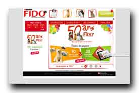 screenshot de www.purina-fido.fr