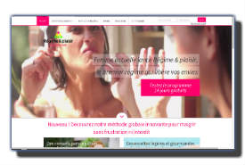 screenshot de www.regimeetplaisir.com