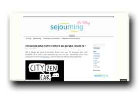 screenshot de blog.sejourning.com