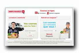 screenshot de www.courses.simplymarket.fr