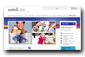 screenshot de www.sodexoavantages.fr