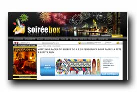 screenshot de www.soireebox.fr