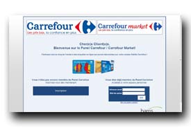 screenshot de www.sondage-carrefour.fr