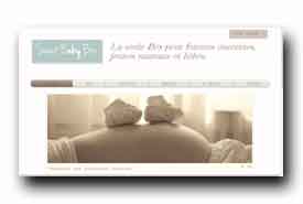 screenshot de www.sweetbabybox.fr