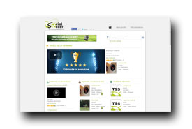 screenshot de www.thesocialsoccer.com