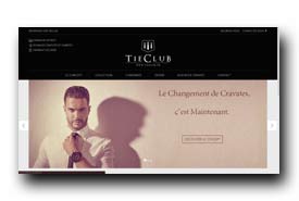screenshot de www.tieclub.fr