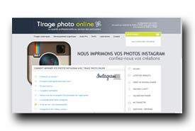 screenshot de www.tirage-photo-online.com/pages/instagram/instagram