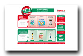 screenshot de votez.auchan.fr