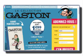 screenshot de www.collection-gaston.com