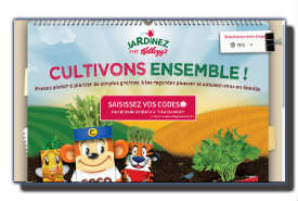 screenshot de www.kelloggs.fr/potager