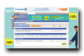 screenshot de www.louechezleclerc.com