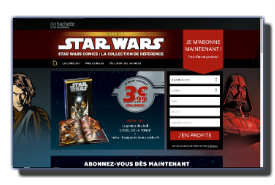 screenshot de www.starwars-collection-hachette.com