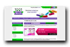 screenshot de www.1001deals.fr