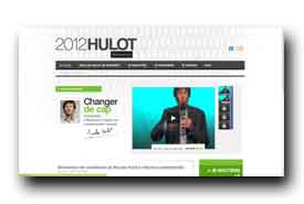 screenshot de www.2012hulot.fr