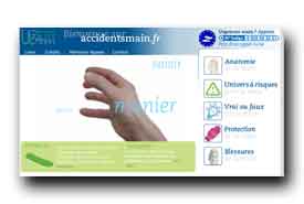 screenshot de www.accidentsmain.fr