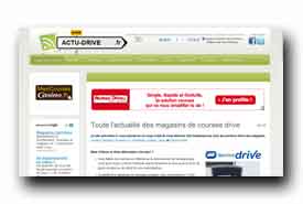 screenshot de www.actu-drive.fr