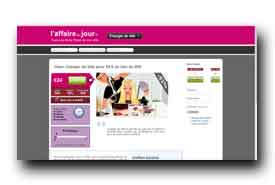 screenshot de www.laffairedujour.fr