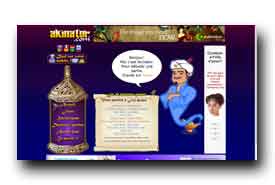 screenshot de fr.akinator.com