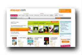 screenshot de www.alapage.com