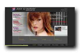 screenshot de www.anydavray.fr