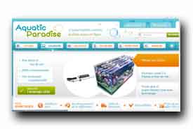 screenshot de www.aquaticparadise.com