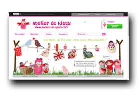 screenshot de www.atelier-de-kitty.com