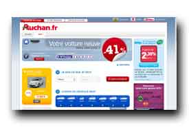 screenshot de auto.auchan.fr