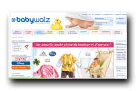 screenshot de www.baby-walz.fr