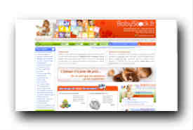 screenshot de www.babystock.fr