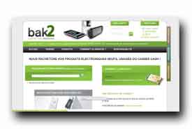 screenshot de www.bak2.fr