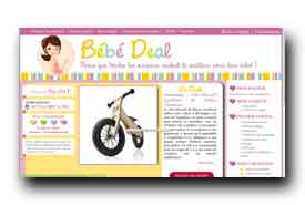 screenshot de www.bebe-deal.fr