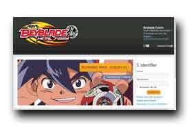 screenshot de www.beyblademetalfusion.fr