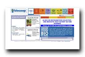 screenshot de www.biocoop.fr