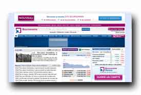 screenshot de www.boursorama.fr