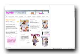 screenshot de www.burdafashion.com