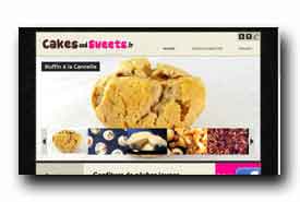 screenshot de www.cakesandsweets.fr