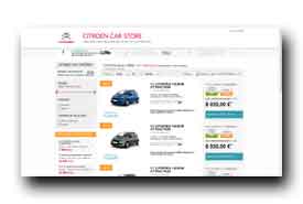 screenshot de www.carstore.citroen.fr