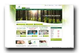 screenshot de www.centerparcs.fr