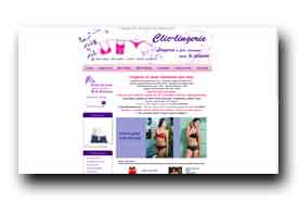 screenshot de www.clic-lingerie.com