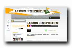 screenshot de www.coin-des-sportifs.com