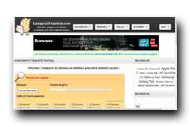screenshot de www.comparatif-tablette.net
