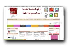 screenshot de www.creapause.fr