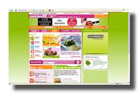 screenshot de www.cuisineaz.com