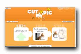 screenshot de www.cutmypic.com