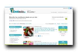 screenshot de www.dealecta.be/fr